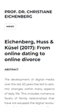 Mobile Screenshot of christianeeichenberg.de